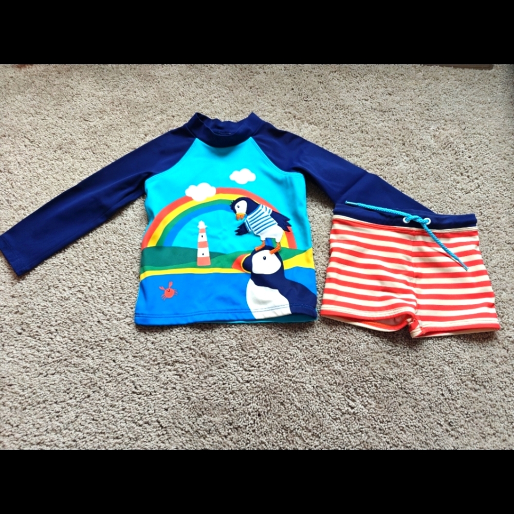 Mini Boden Baby Swim Set